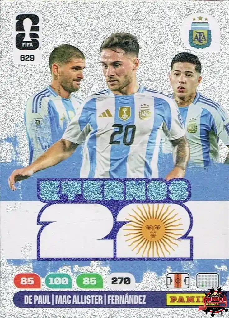 #629|Panini|Adrenlyn XL|FIFA World Cup|2026|Eternos 22 - Medios|Eternos 22
