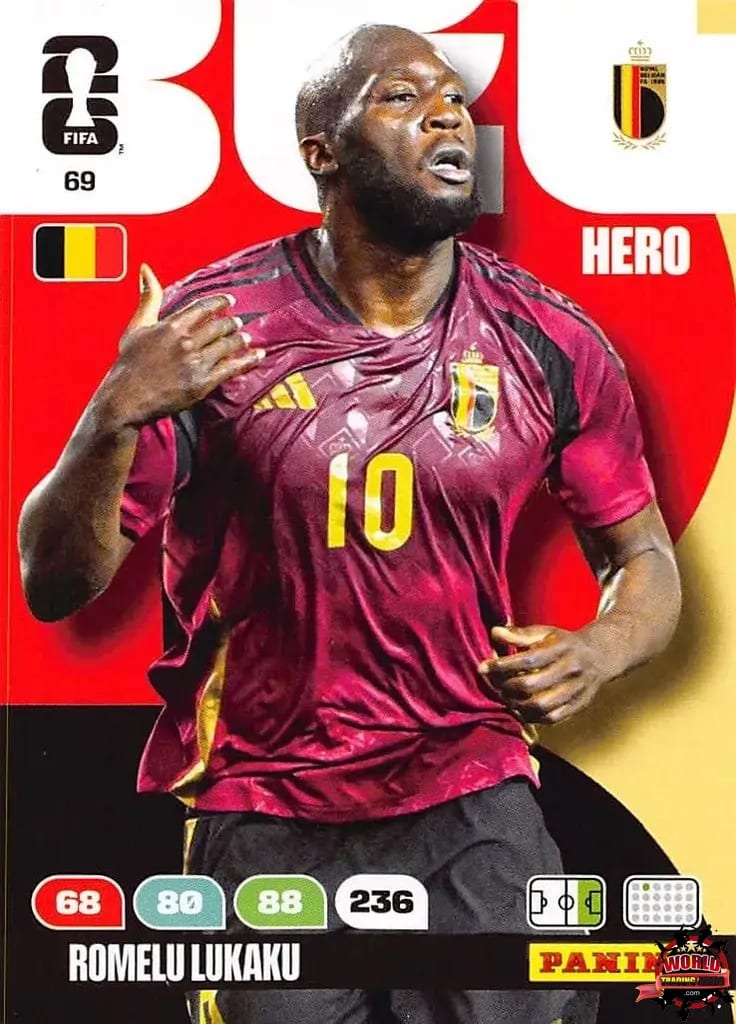 #069|Panini|Adrenlyn XL|FIFA World Cup|2026|Romelu Lukaku |BASICO