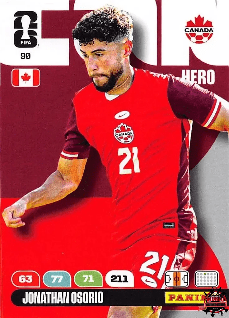 #090|Panini|Adrenlyn XL|FIFA World Cup|2026|Jonathan Osorio |BASICO