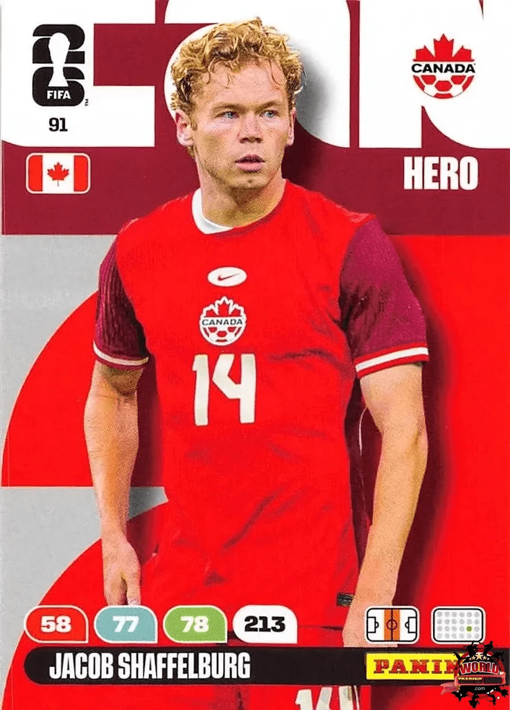 #091|Panini|Adrenlyn XL|FIFA World Cup|2026|Jacob Shaffelburg |BASICO
