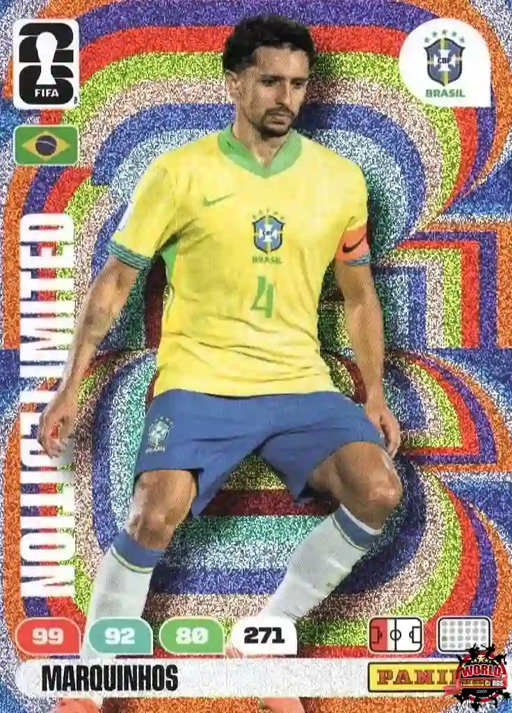 #LE12|Panini|Adrenlyn XL|FIFA World Cup|2026|Marquinhos|Limited Edition