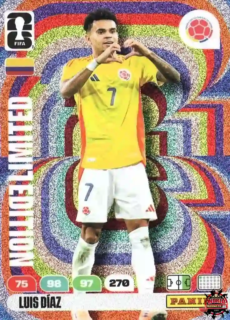 #LE18|Panini|Adrenlyn XL|FIFA World Cup|2026|Luis Diaz|Limited Edition