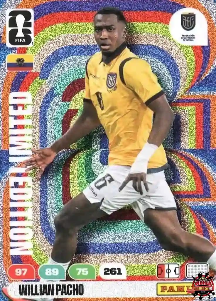 #LE22|Panini|Adrenlyn XL|FIFA World Cup|2026|Willian Pacho|Limited Edition