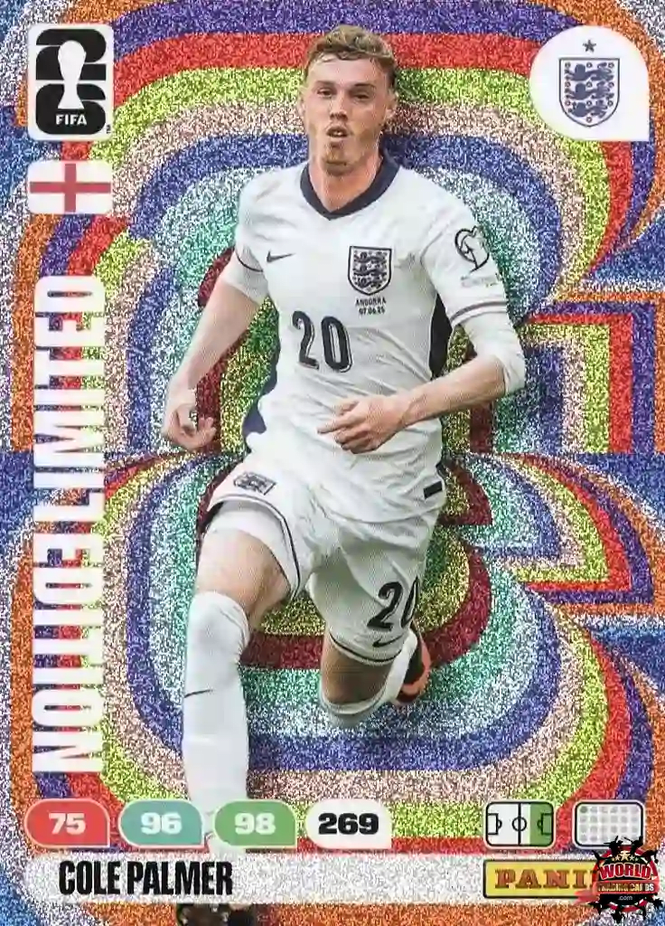 #LE26|Panini|Adrenlyn XL|FIFA World Cup|2026|Cole Palmer|Limited Edition