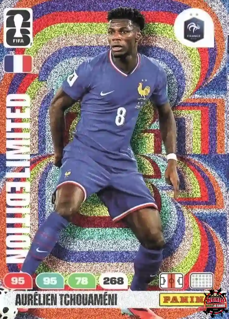 #LE31|Panini|Adrenlyn XL|FIFA World Cup|2026|Aurelien Tchouameni|Limited Edition