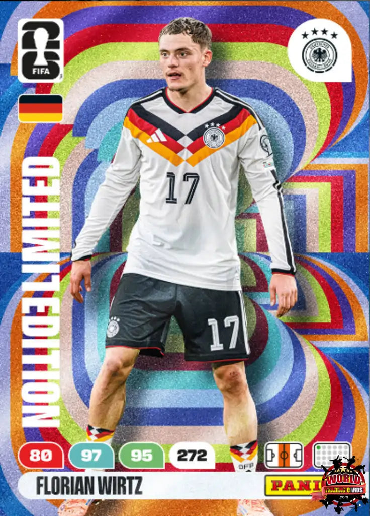 #LE39|Panini|Adrenlyn XL|FIFA World Cup|2026|Florian Wirtz|Limited Edition