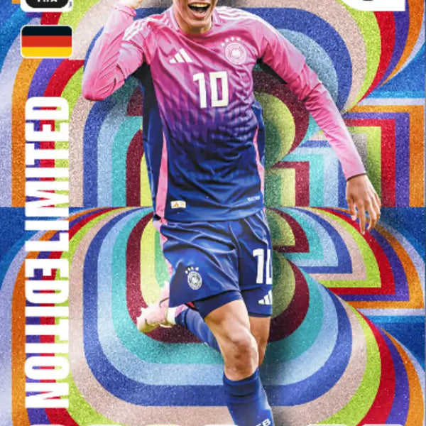 Football Trading Card Chrome-Jamal Musiala-Germany-Panini