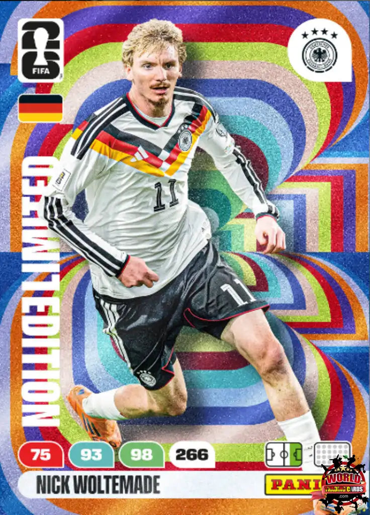 #LE43|Panini|Adrenlyn XL|FIFA World Cup|2026|Nick Woltermade|Limited Edition