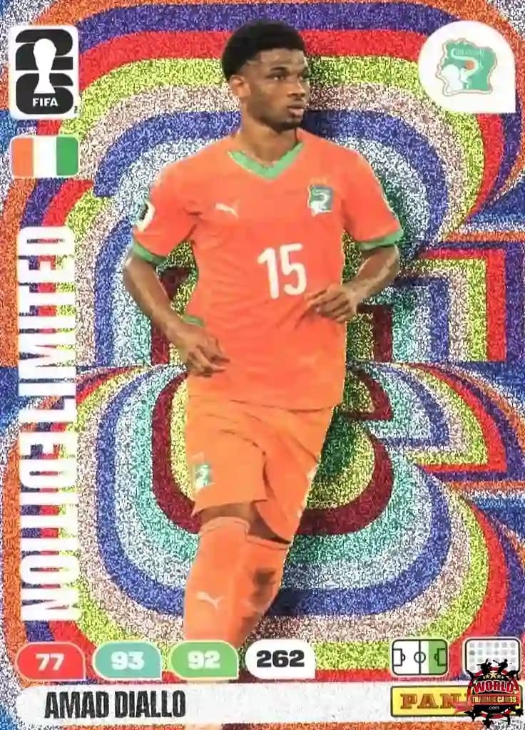 #LE44|Panini|Adrenlyn XL|FIFA World Cup|2026|Amad Diallo|Limited Edition