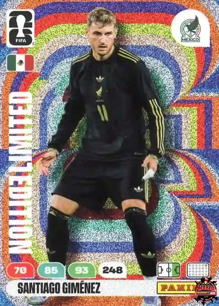 #LE49|Panini|Adrenlyn XL|FIFA World Cup|2026|Santiago Gimenez|Limited Edition