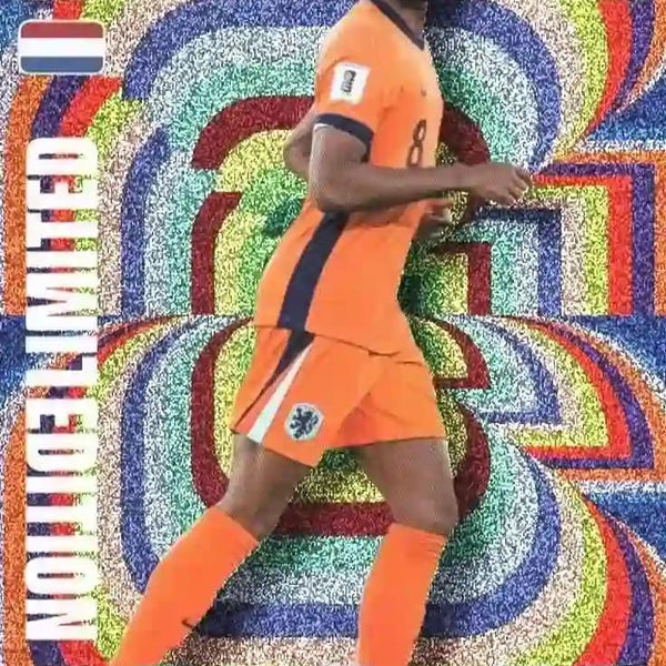 Chrome Trading Card Football-Ryan Gravenberch-Netherlands-Panini