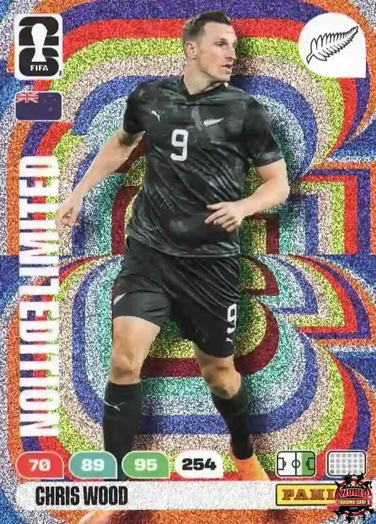 #LE57|Panini|Adrenlyn XL|FIFA World Cup|2026|Chris Wood|Limited Edition