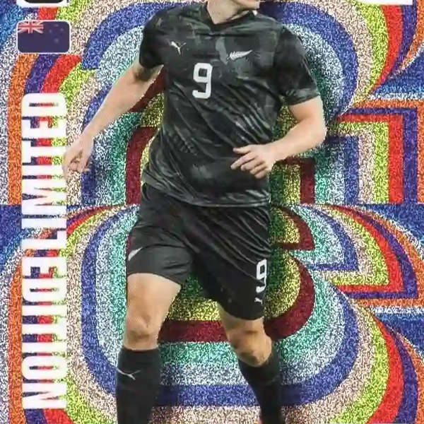 Chrome Trading Card Soccer-Chris Wood-New Zealand-Panini Adrenalyn