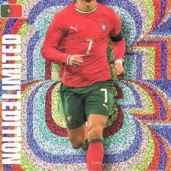 Chrome Trading Card Football-Cristiano Ronaldo-Portugal-Panini