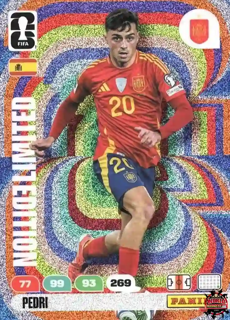 #LE73|Panini|Adrenlyn XL|FIFA World Cup|2026|Pedri|Limited Edition