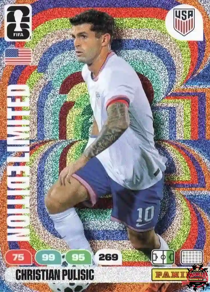 #LE76|Panini|Adrenlyn XL|FIFA World Cup|2026|Christian Pulisic|Limited Edition