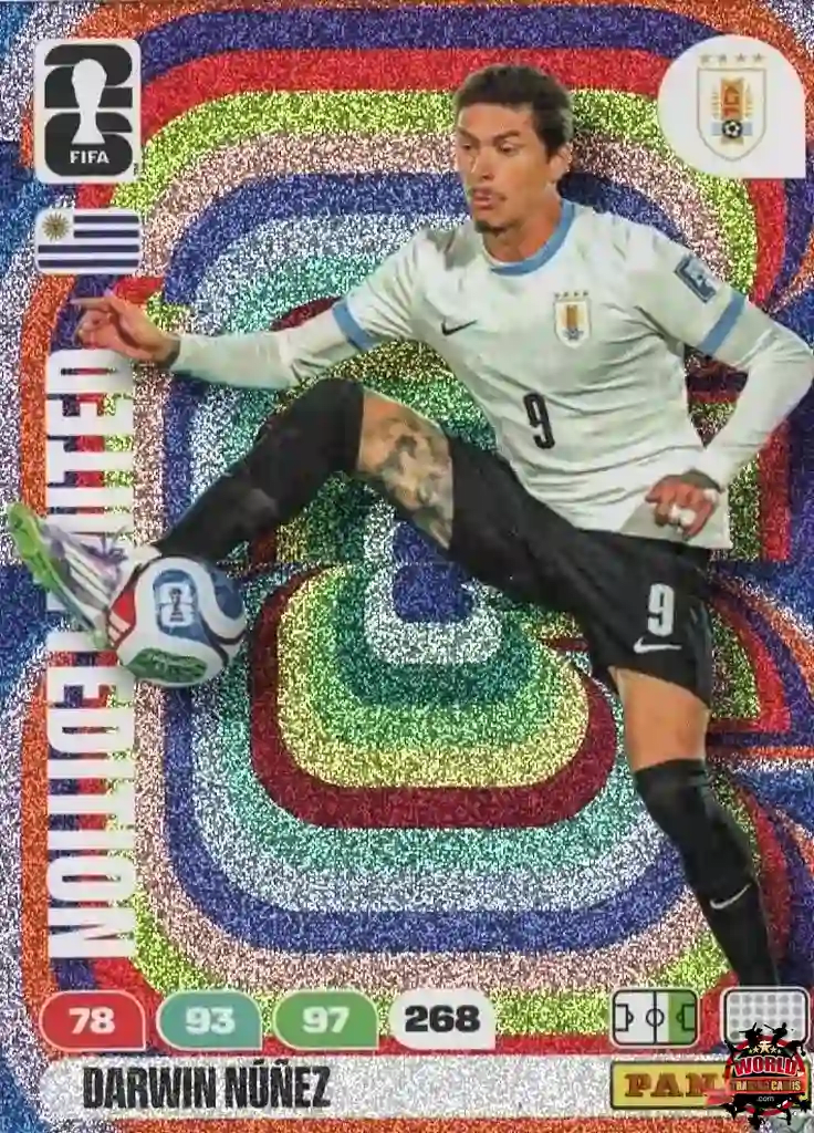 #LE78|Panini|Adrenlyn XL|FIFA World Cup|2026|Darwin Nunez|Limited Edition