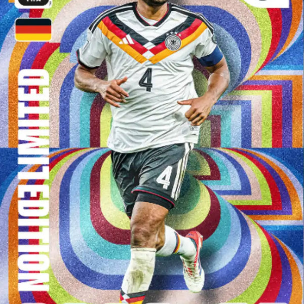 Football Trading Card-Jonathan Tah-Germany-Panini Adrenalyn XL