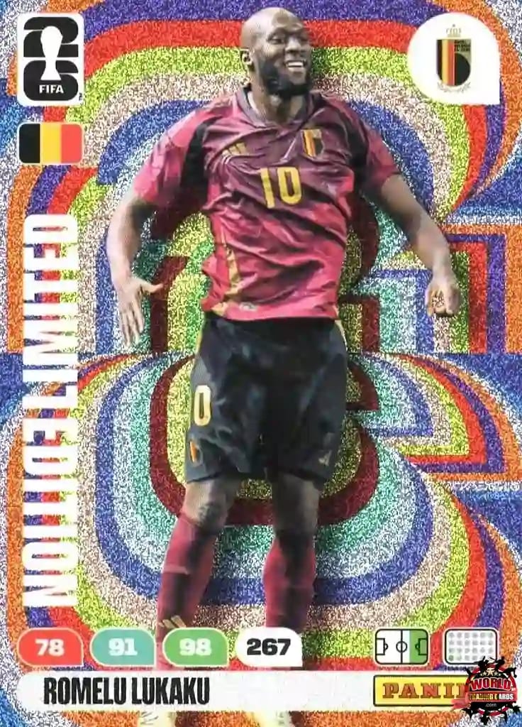 #LE9|Panini|Adrenlyn XL|FIFA World Cup|2026|Romelu Lukaku|Limited Edition