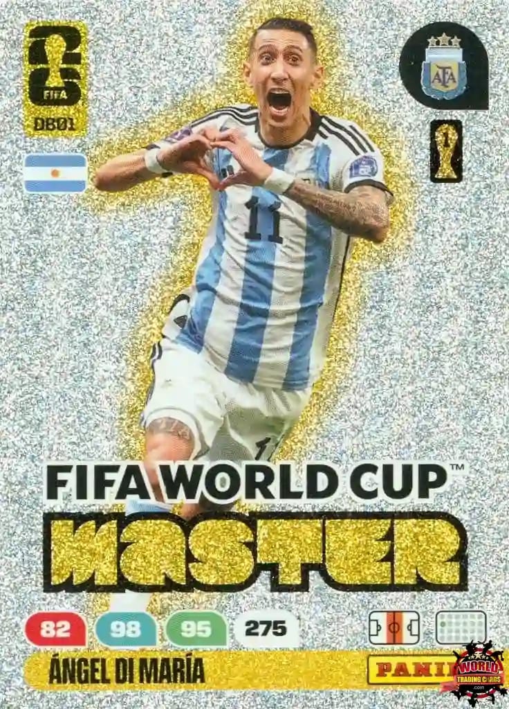 #M01|Panini|Adrenlyn XL|FIFA World Cup|2026|Ángel Di María|Master
