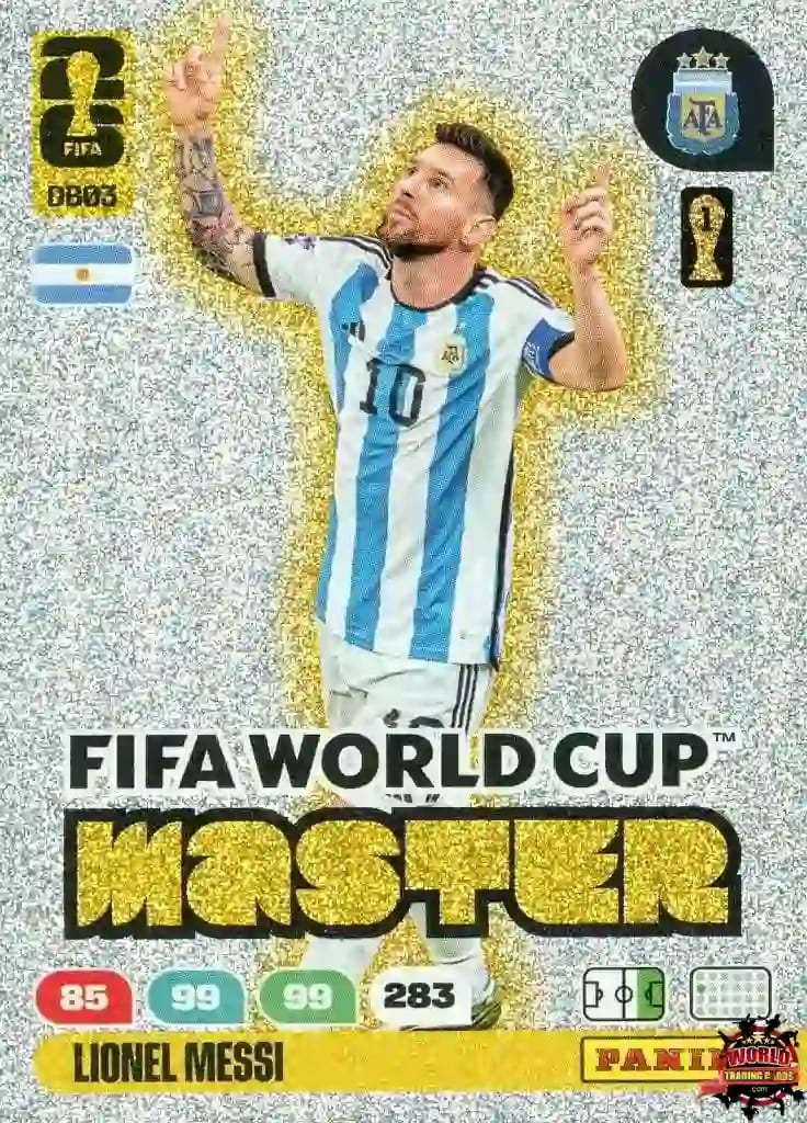 #M03|Panini|Adrenlyn XL|FIFA World Cup|2026|Lionel Messi|Master