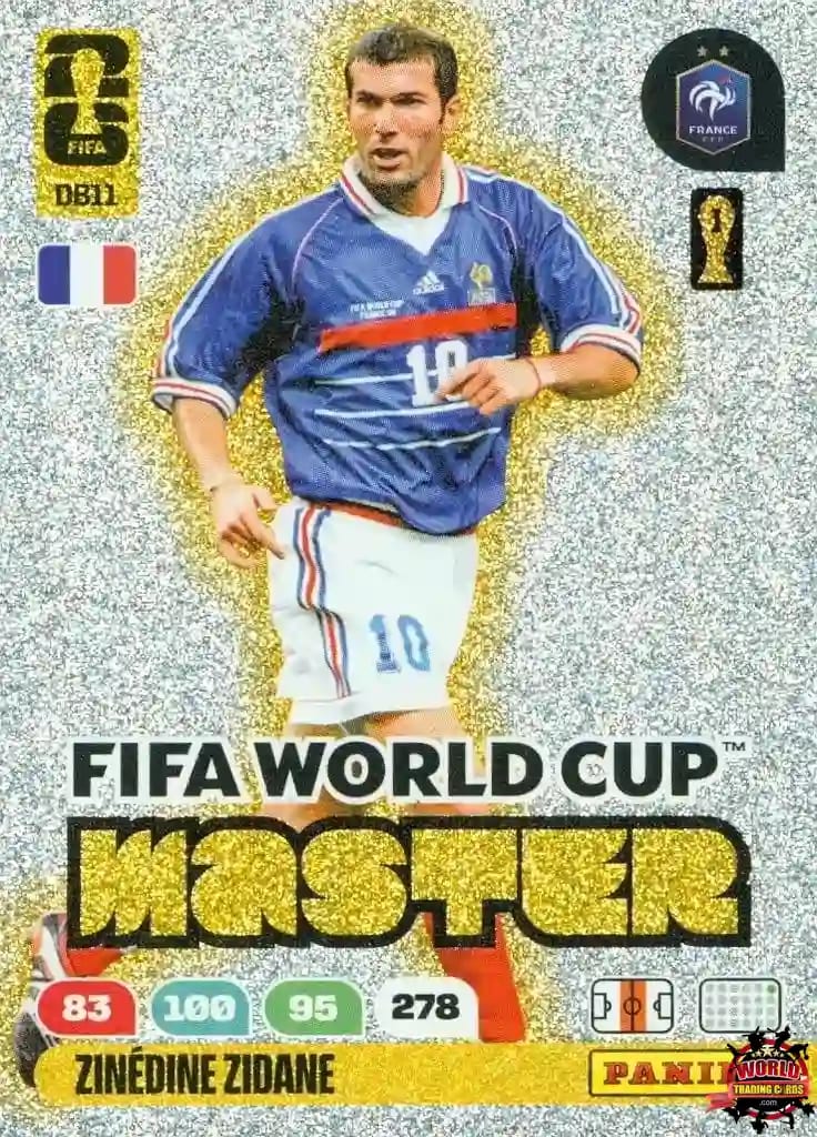 #M11|Panini|Adrenlyn XL|FIFA World Cup|2026|Zinédine Zidane|Master