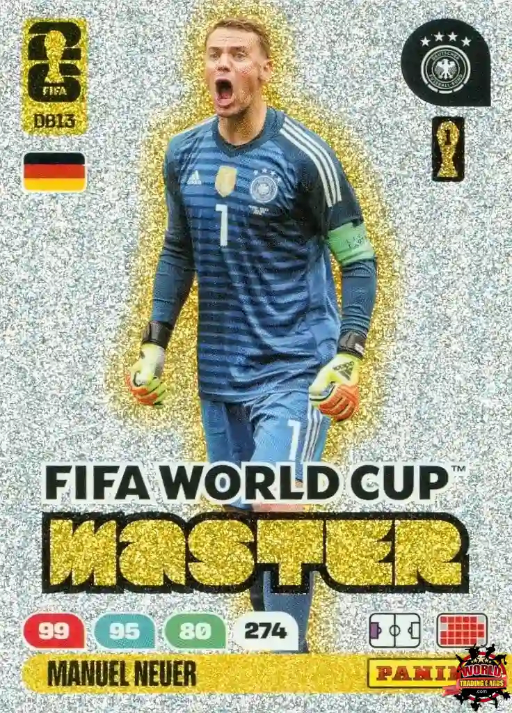 #M13|Panini|Adrenlyn XL|FIFA World Cup|2026|Manuel Neuer|Master