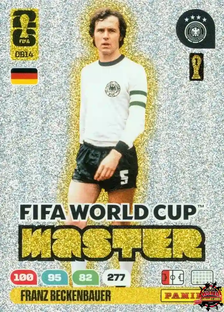 #M14|Panini|Adrenlyn XL|FIFA World Cup|2026|Franz Beckenbauer|Master