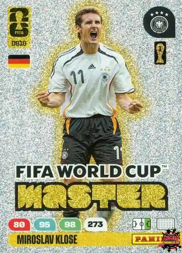 #M16|Panini|Adrenlyn XL|FIFA World Cup|2026|Miroslav Klose|Master