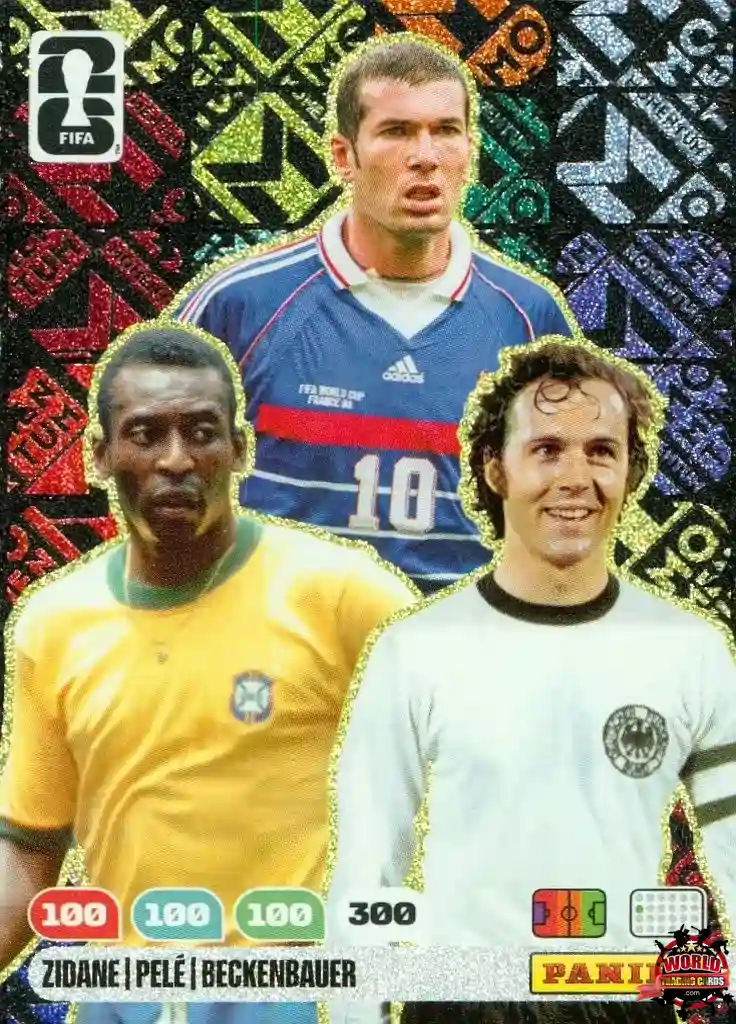 #MDB|Panini|Adrenlyn XL|FIFA World Cup|2026|Zidane / Pele / Beckenbauer|Momentum Dream Box