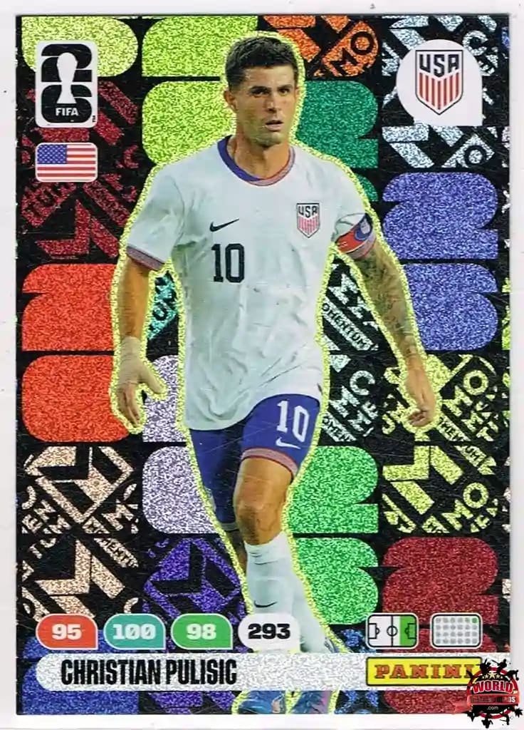 #MM3|Panini|Adrenlyn XL|FIFA World Cup|2026|Christian Pulisic|Momentum