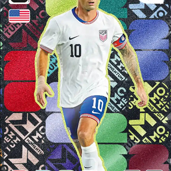 Soccer Trading Card-Christian Pulisic-United States-Panini