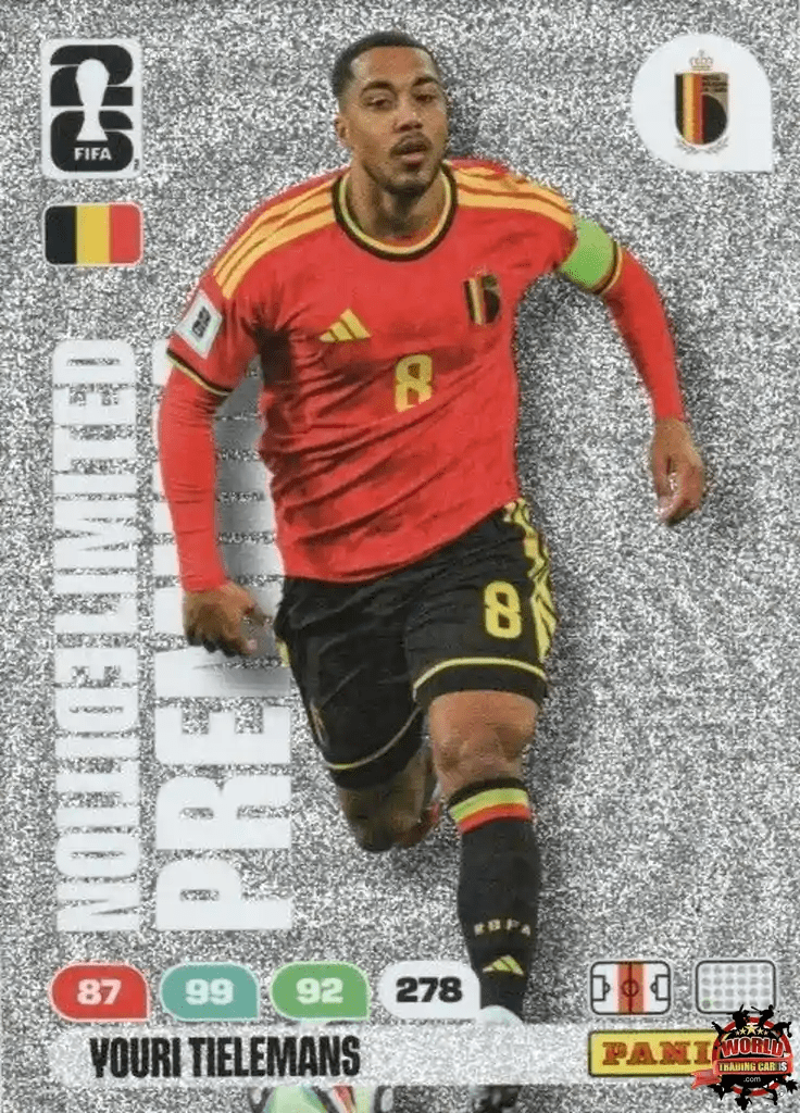 #PLE1|Panini|Adrenlyn XL|FIFA World Cup|2026|Youri Tielemans|Premium Limited Edition