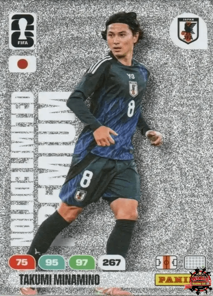 #PLE6|Panini|Adrenlyn XL|FIFA World Cup|2026|Takumi Minamino|Premium Limited Edition