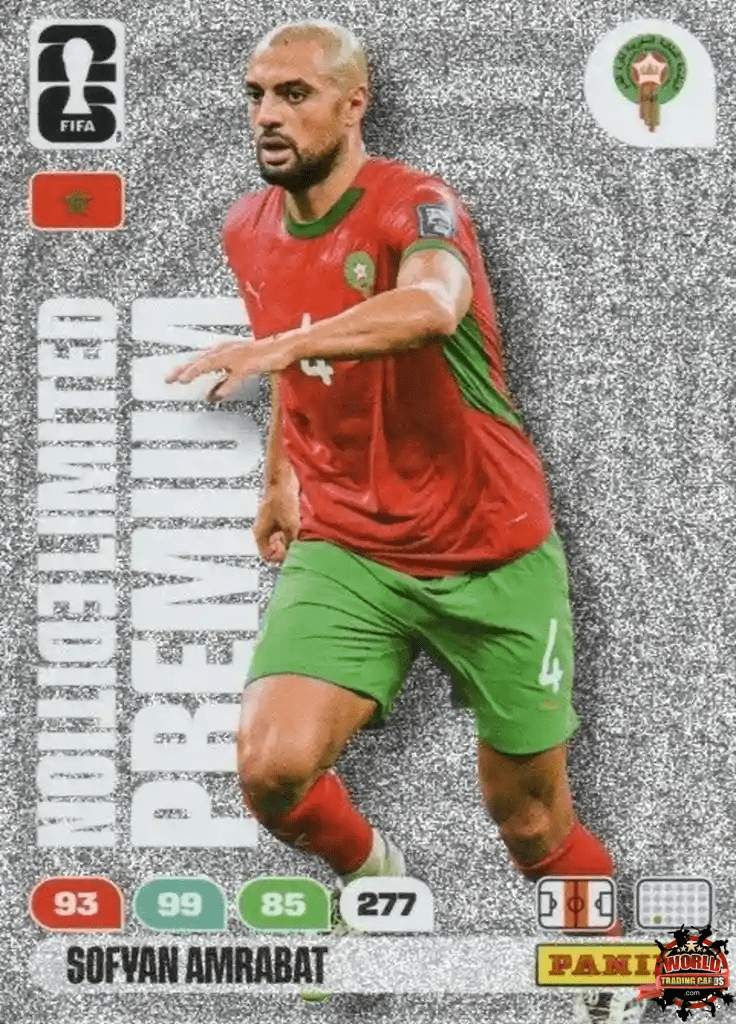 #PLE8|Panini|Adrenlyn XL|FIFA World Cup|2026|Sofyan Amrabat|Premium Limited Edition