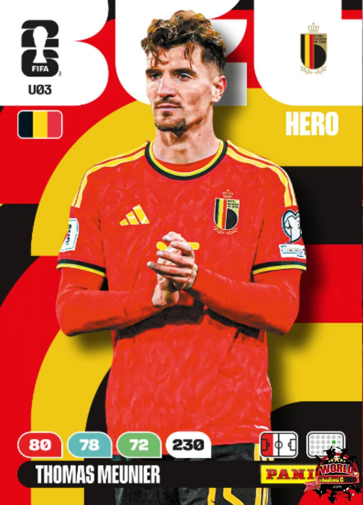 #U03|Panini|Adrenlyn XL|FIFA World Cup|2026|Thomas Meunier|Update
