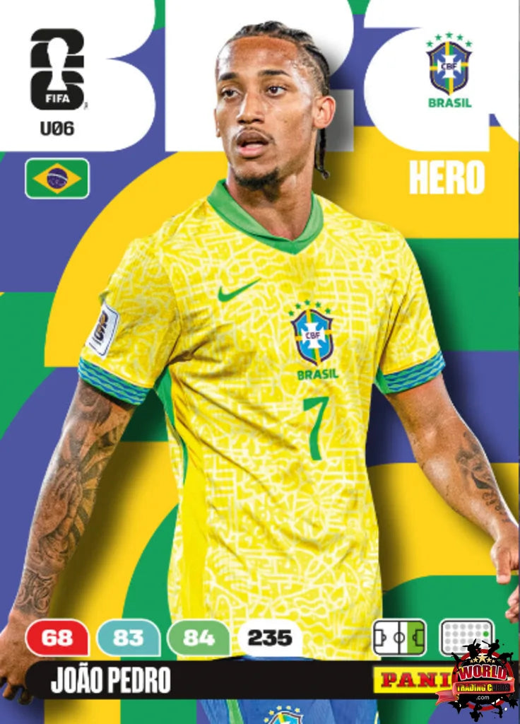 #U06|Panini|Adrenlyn XL|FIFA World Cup|2026|João Pedro|Update