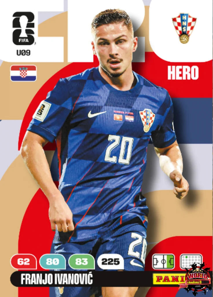 #U09|Panini|Adrenlyn XL|FIFA World Cup|2026|Franjo Ivanović|Update