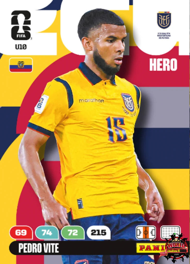 #U10|Panini|Adrenlyn XL|FIFA World Cup|2026|Pedro Vite|Update