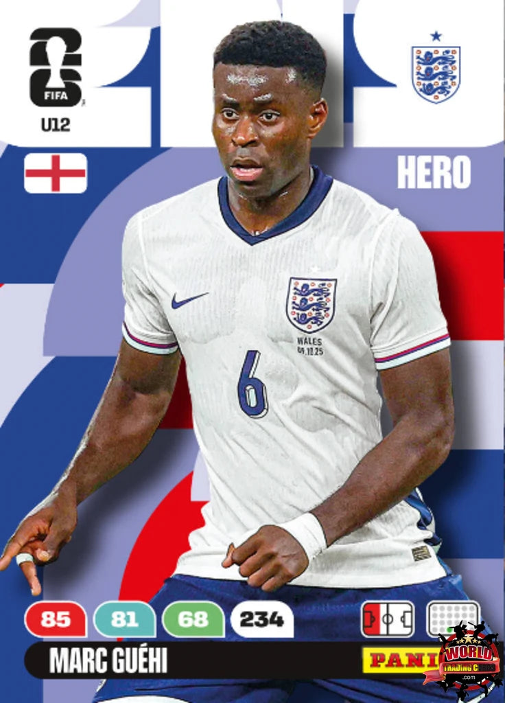 #U12|Panini|Adrenlyn XL|FIFA World Cup|2026|Marc Guéhi|Update