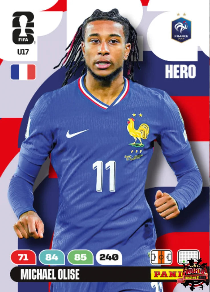 #U17|Panini|Adrenlyn XL|FIFA World Cup|2026|Michael Olise|Update