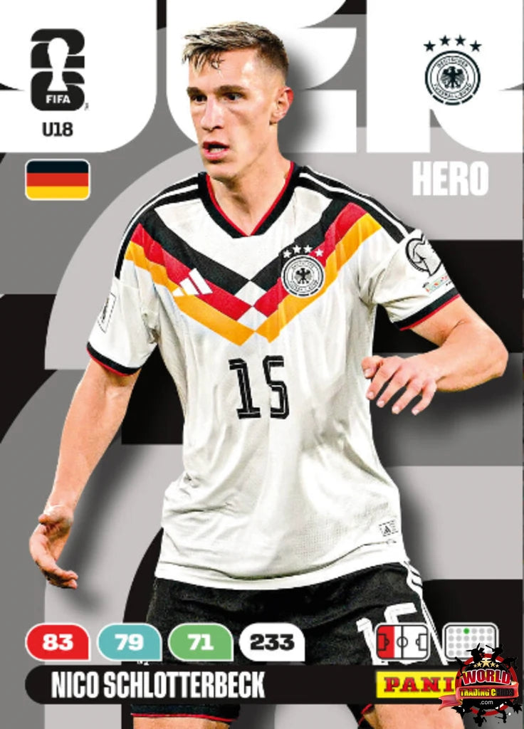 #U18|Panini|Adrenlyn XL|FIFA World Cup|2026|Nico Schlotterbeck|Update