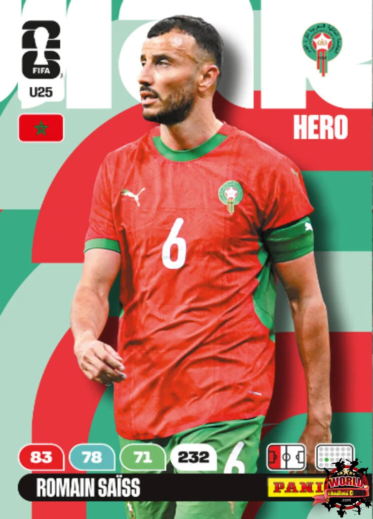 #U25|Panini|Adrenlyn XL|FIFA World Cup|2026|Romain Saïss|Update
