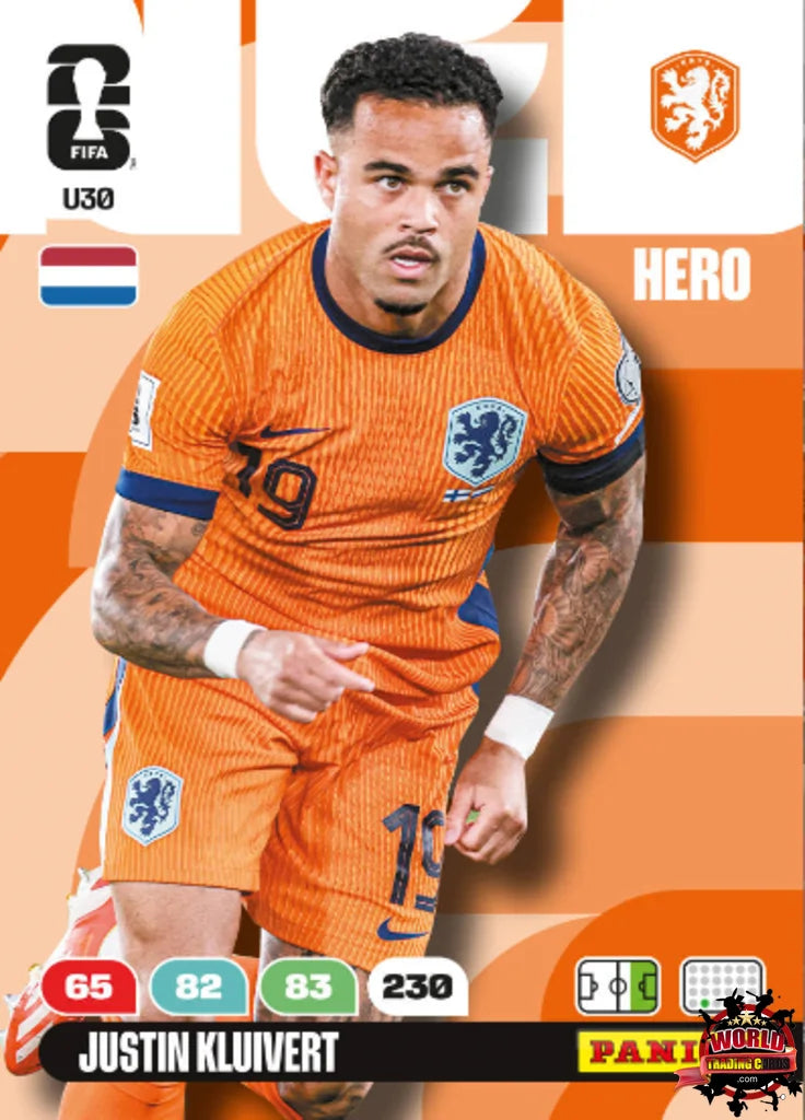 #U30|Panini|Adrenlyn XL|FIFA World Cup|2026|Justin Kluivert|Update