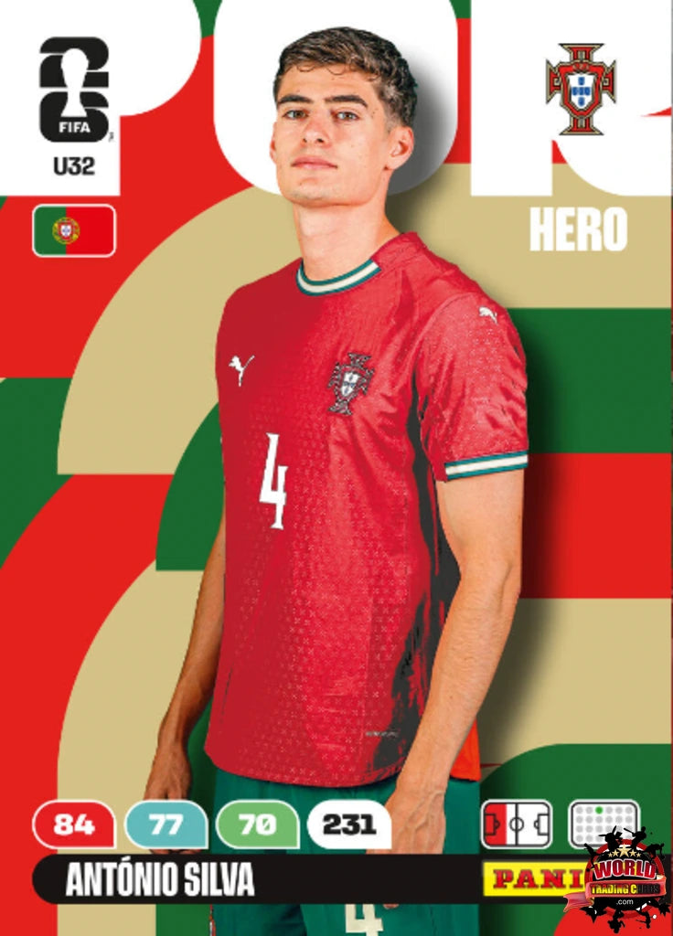 #U32|Panini|Adrenlyn XL|FIFA World Cup|2026|António Silva|Update