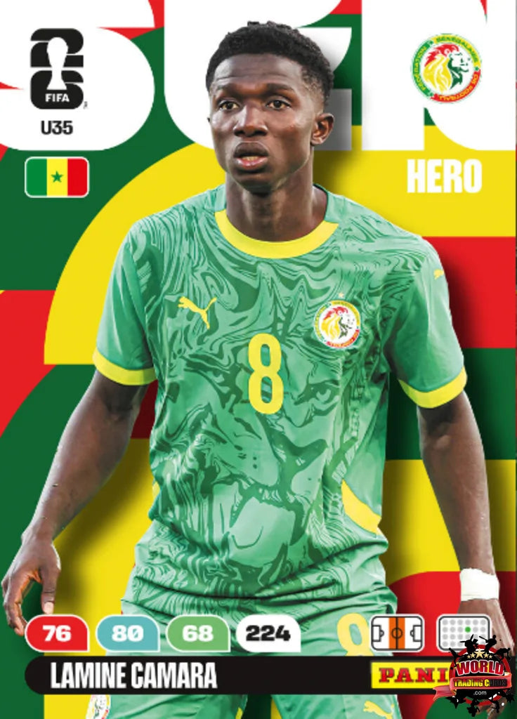 #U35|Panini|Adrenlyn XL|FIFA World Cup|2026|Lamine Camara|Update