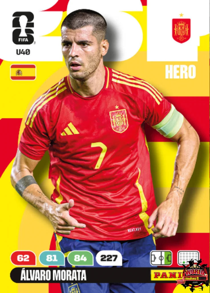 #U40|Panini|Adrenlyn XL|FIFA World Cup|2026|Álvaro Morata|Update