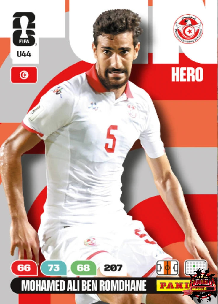 #U44|Panini|Adrenlyn XL|FIFA World Cup|2026|Mohamed Ali Ben Romdhane|Update