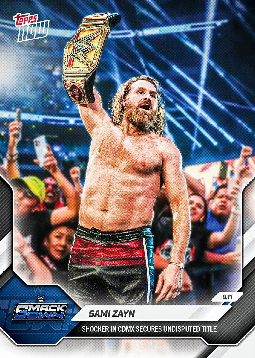 2026 | Topps | Now | WWE | #096 | Sami Zayn | Base
