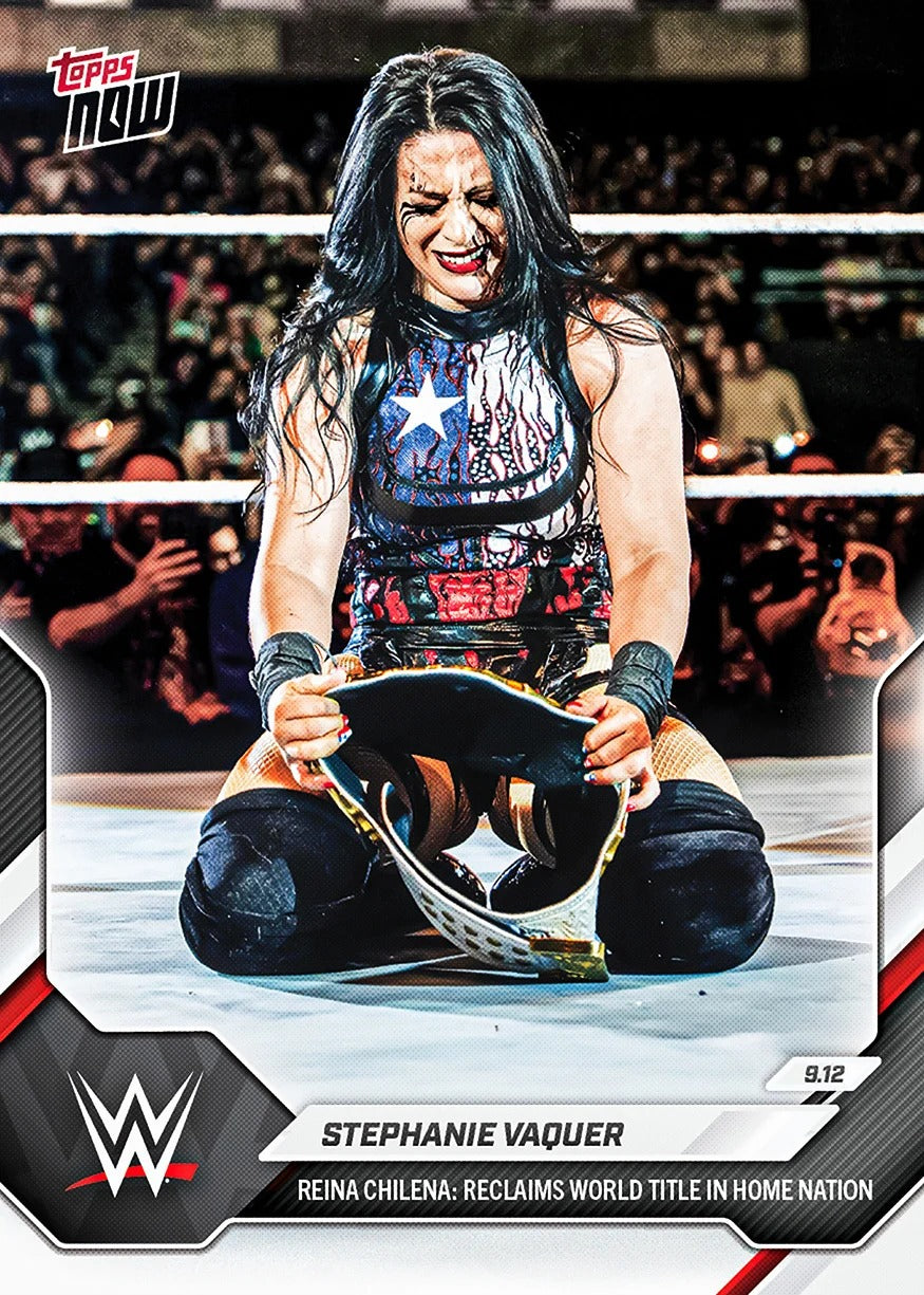2026 | Topps | Now | WWE | #097 | Stephanie Vaquer | Base